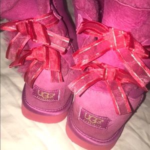 Pink uggs size 6.5